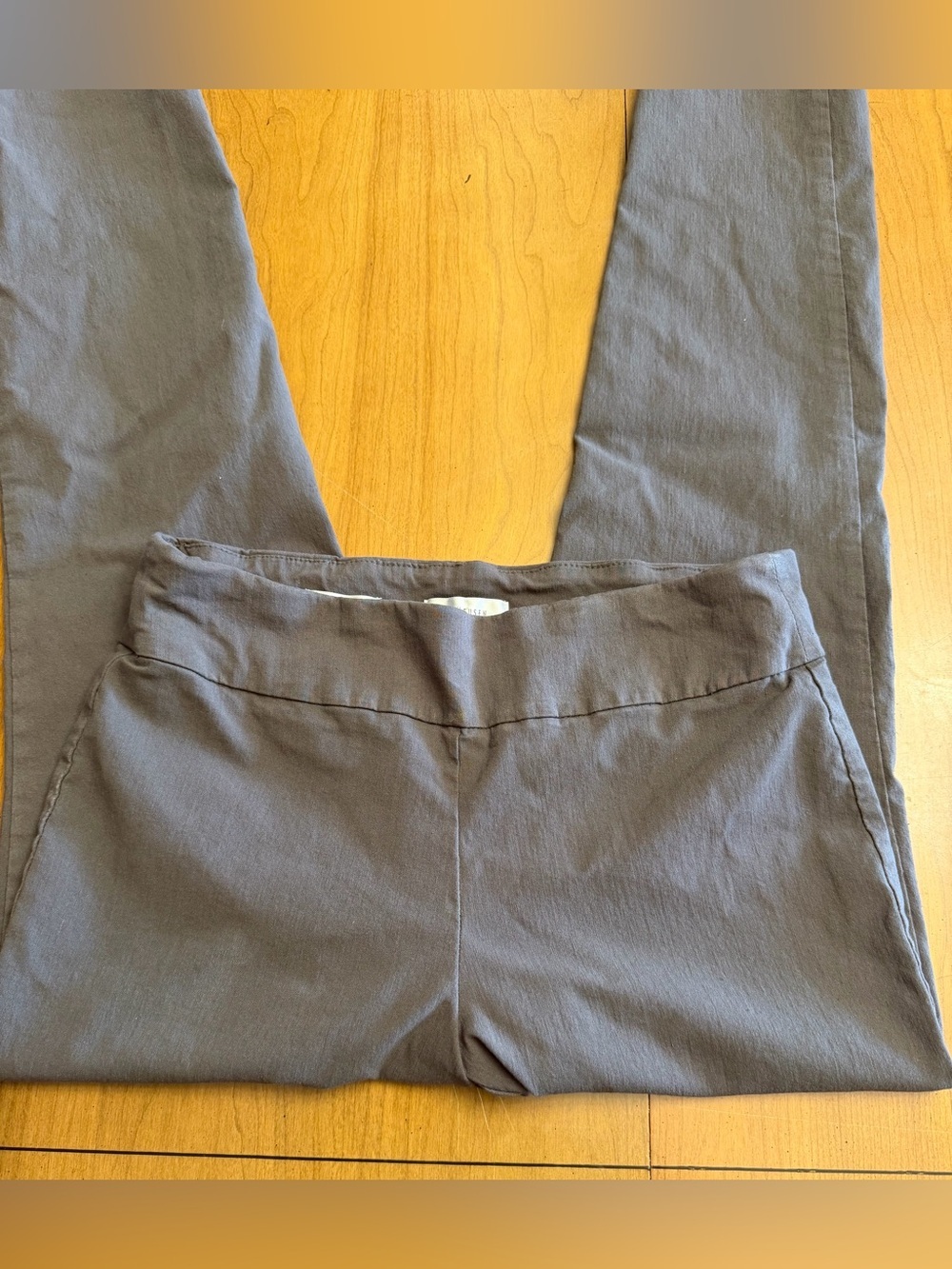 Van Heusen Charcoal Gray Slim Fit Dress Pants | 6